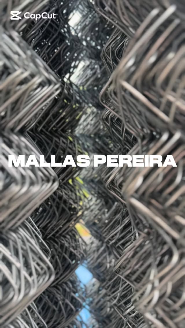 Detalle de malla eslabonada